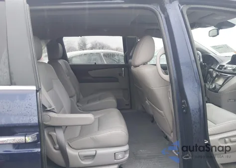 2017 Honda Odyssey Ex-L из США, поврежденный, VIN 5FNRL5H67HB021414